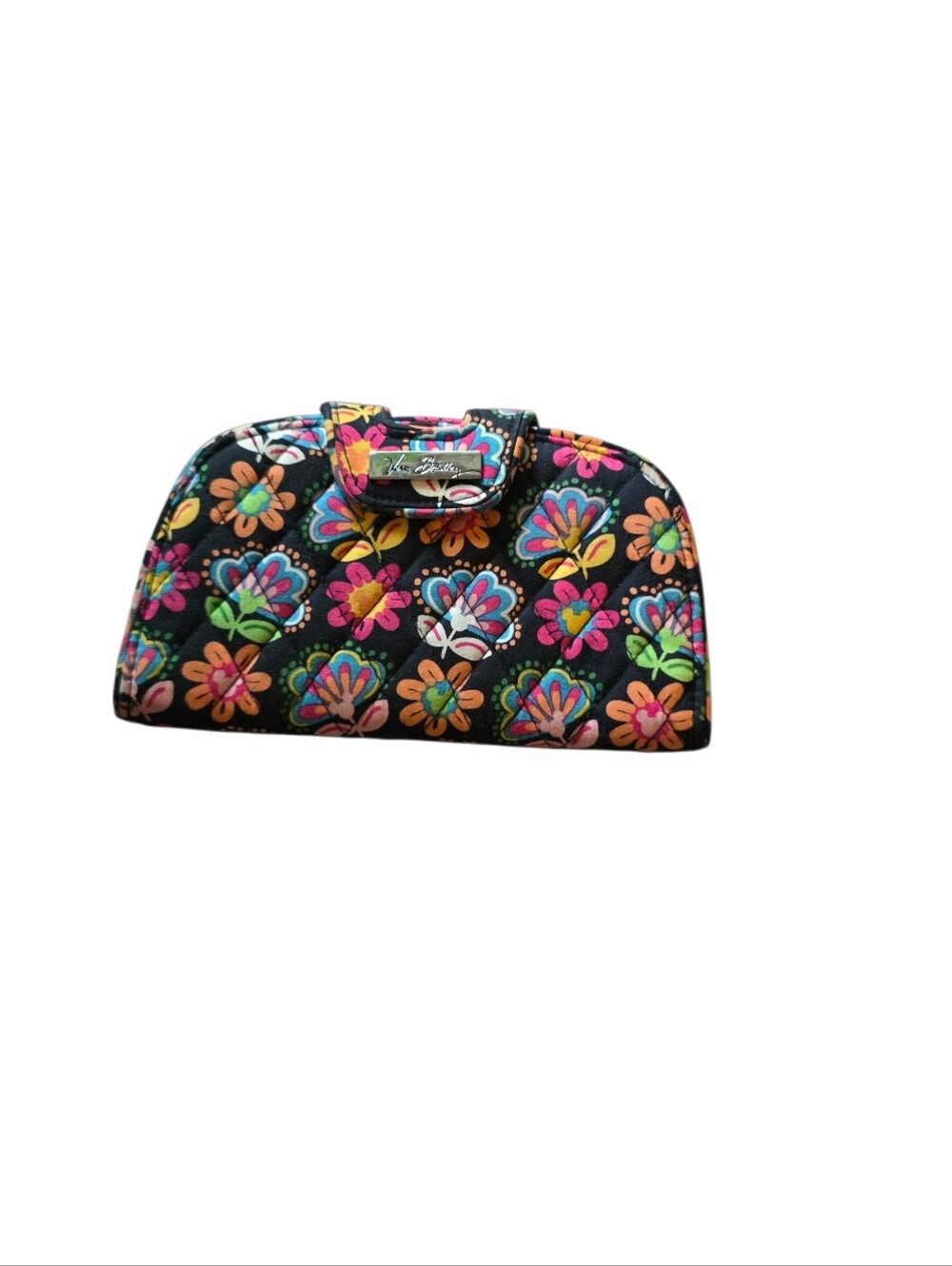VERA BRADLEY Disney Kiss n Snap Wallet Midnight with Mickey
